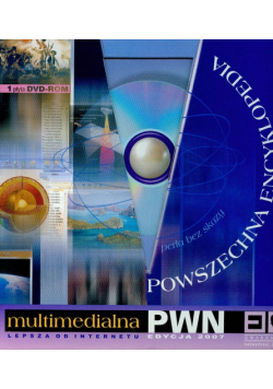 Powszechna Encyklopedia PWN edycja 2007 1XDVD