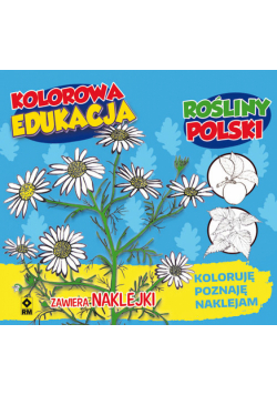 Kolorowa edukacja Rośliny Polski - naklejka