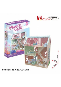 Puzzle 3D Pianist's Home Domek dla lalek