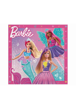Serwetki papierowe Barbie Fantasy 33x33cm 20szt