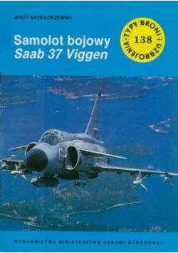 Samolot bojowy Saab 37 Viggen Tom 138
