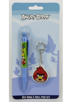 Breloczek i długopis Angry Birds Sky