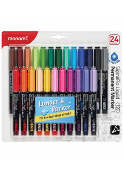 Marker permanentny SigmaFlo 24kol MONAMI
