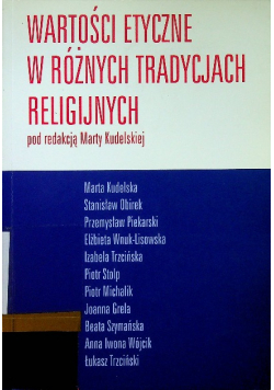Wartości etyczne w różnych tradycjach religijnych