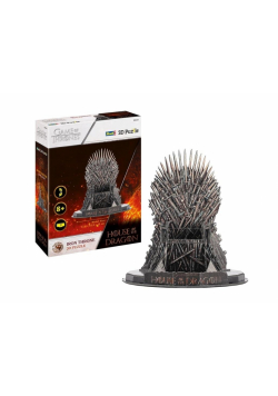 Puzzle 3D 39 Ród Smoka - Żelazny Tron