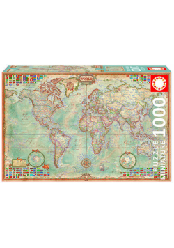 Puzzle Świat 1000 mapa polityczna