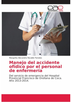 Manejo del accidente ofídico por el personal de enfermería