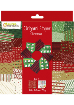 Papier do origami Christmas