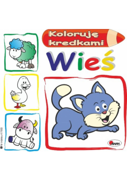 Koloruję kredkami Wieś