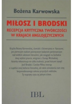 Miłosz i Brodski, Tom VI