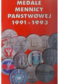 Medale Mennicy Państwowej 1991 do 1993