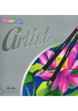 Kredki ołówkowe okrągłe COLORINO ARTIST 24 kolory