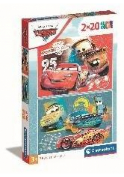 Puzzle 2x20 Super Kolor Cars