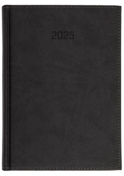 Kalendarz 2025 A4 tygodniowy Vivella czarny