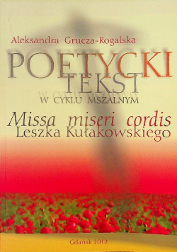 Poetycki Tekst W Cyklu Mszalnym
