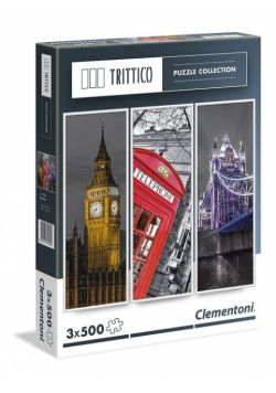 Puzzle Trittico London 3x500