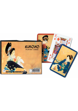 Karty do gry Piatnik 2 talie Kimono