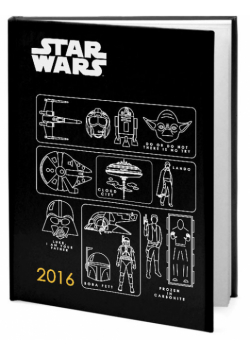 Kalendarz 2016 książkowy Star Wars