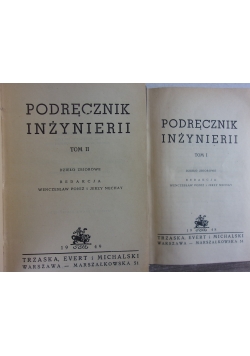 Podręcznik inżynierii Tom I i II , 1948-1949