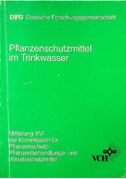 Pflanzenschutzmittel im Trinkwasser