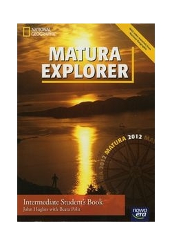 Matura Explorer Intermediate Student's Book z płytą CD + Gramatyka i słownictwo, nowa