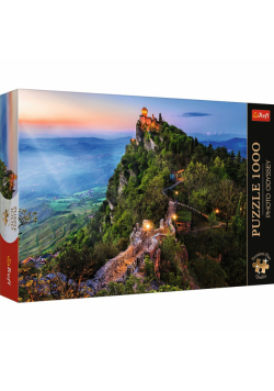 Puzzle 1000 Premium Plus Photo Odyssey Wieża Cesta San Marino 10822