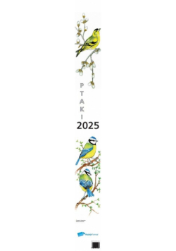 Kalendarz 2025 paskowy ptaki