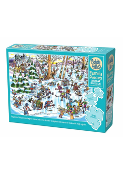 Puzzle 350 Hokejowe miasteczko G3