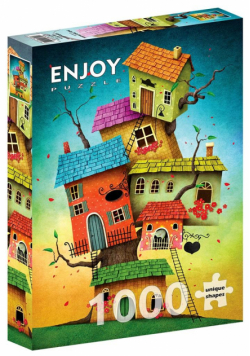 Puzzle 1000 Bajkowe domy