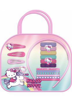 Zestaw akcesoriów do włosów Hello Kitty 20 elementów HK50108