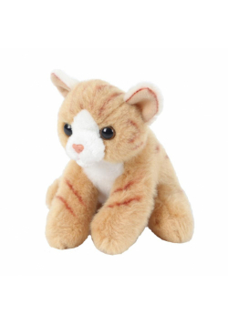 Kot siedzący rudy 13cm