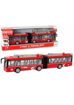Autobus czerwony podwójny 1:16