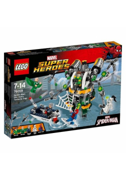 Lego Super Heroes Spiderman Pułapka z mackami Doc Ocka