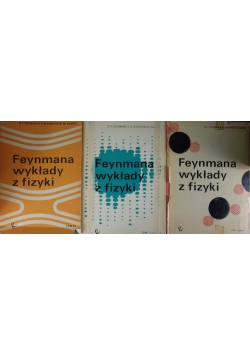 Feynmana wykłady z fizyki, 3 książki