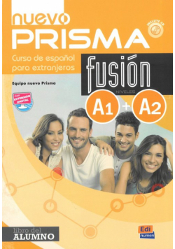 Nuevo Prisma fusion A1+A2 Podręcznik + CD