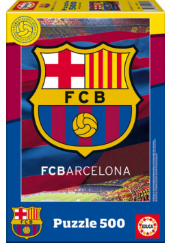 Puzzle 500 Klub Piłkarski Barcelona