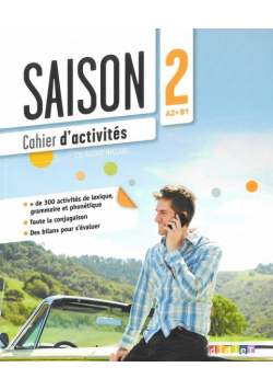 Saison 2 ćwiczenia + CD Audio poziom A2-B1