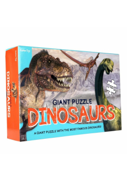 Puzzle podłogowe dinozaury 120el