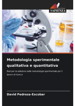 Metodologia sperimentale qualitativa e quantitativa