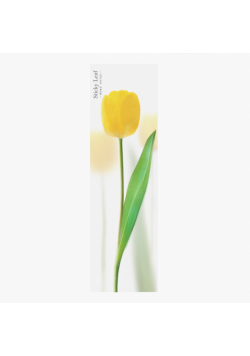 Karteczki samoprzylepne pionowe Tulipan żółty