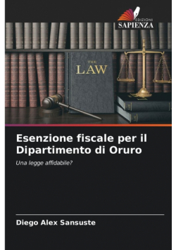 Esenzione fiscale per il Dipartimento di Oruro