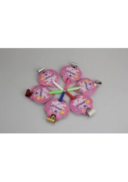Trąbka z medalionem (13 cm) 6 sztuk
