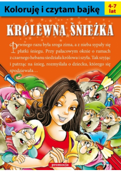 Koloruję i czytam bajkę Królewna Śnieżka