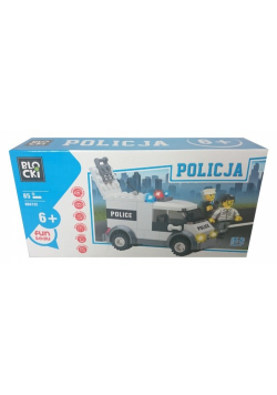 Klocki Blocki Policja furgonetka 85 elementów