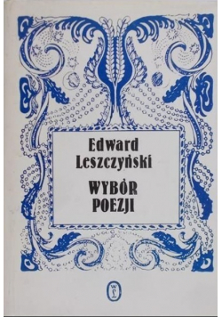 Leszczyński Wybór poezji