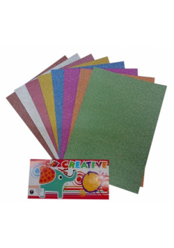 Papier dekoracyjny sparkle NC-02-250g 8 kolorów