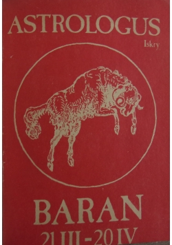 Twój znak BARAN 21 III-20 IV