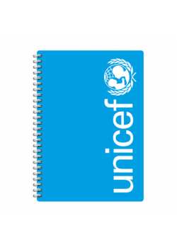 Niebieski Notes Unicef
