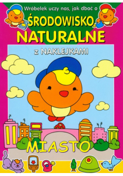 Miasto z naklejkami