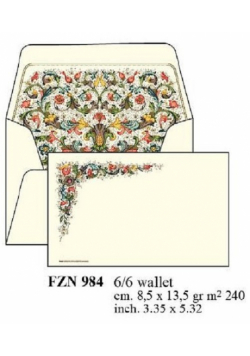 Papeteria Wallet 6 kopert i 6 karnetów FZN 984